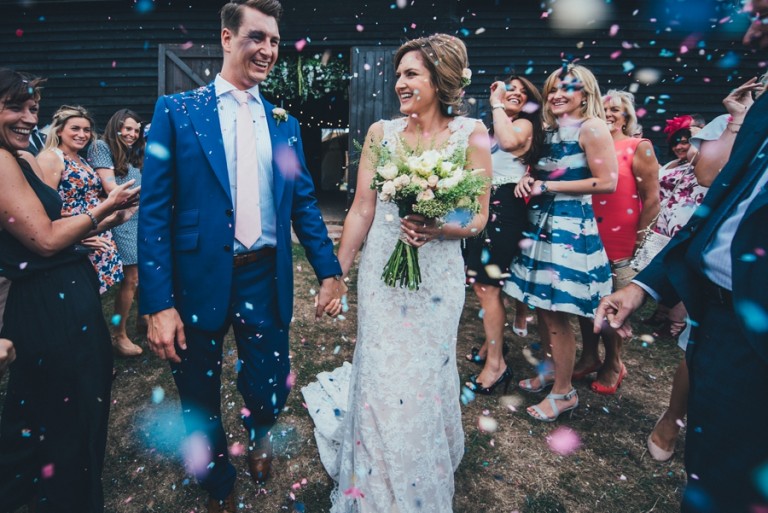 Wedding at Elmley Nature Reserve, Laura & Darran