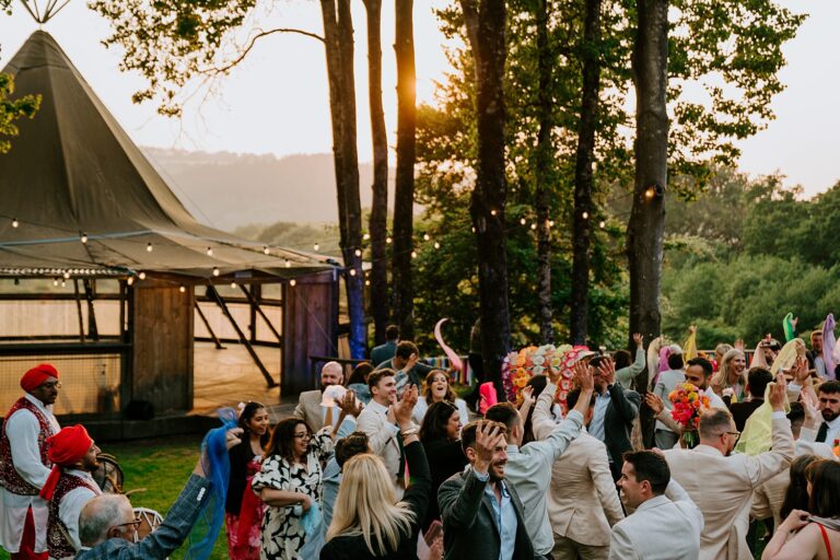 An Authentic Fforest Farm Wedding in Wales, looks something like this!