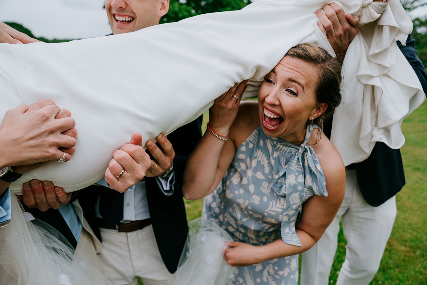 marquee wedding on penrice castle estate 0006