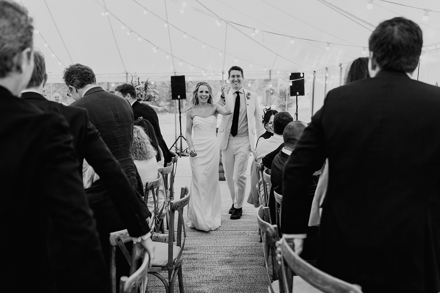 marquee wedding on penrice castle estate 0047