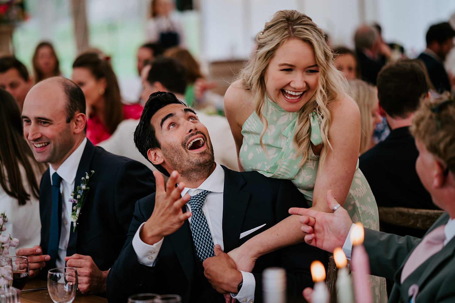 marquee wedding on penrice castle estate 0064