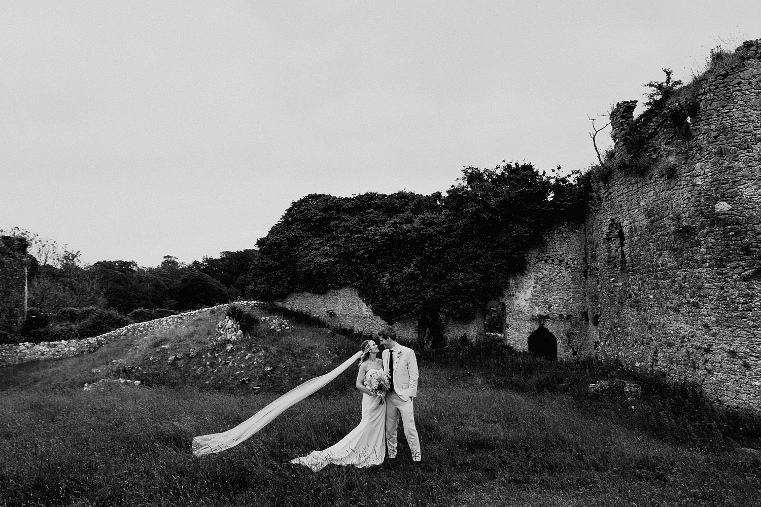 marquee wedding on penrice castle estate 0069