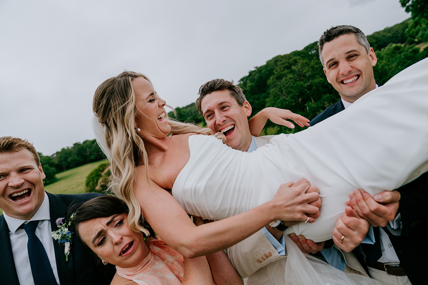 marquee wedding on penrice castle estate 0080