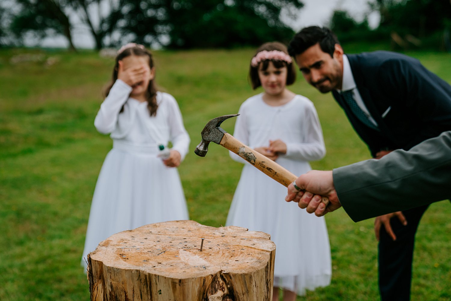 marquee wedding on penrice castle estate 0081